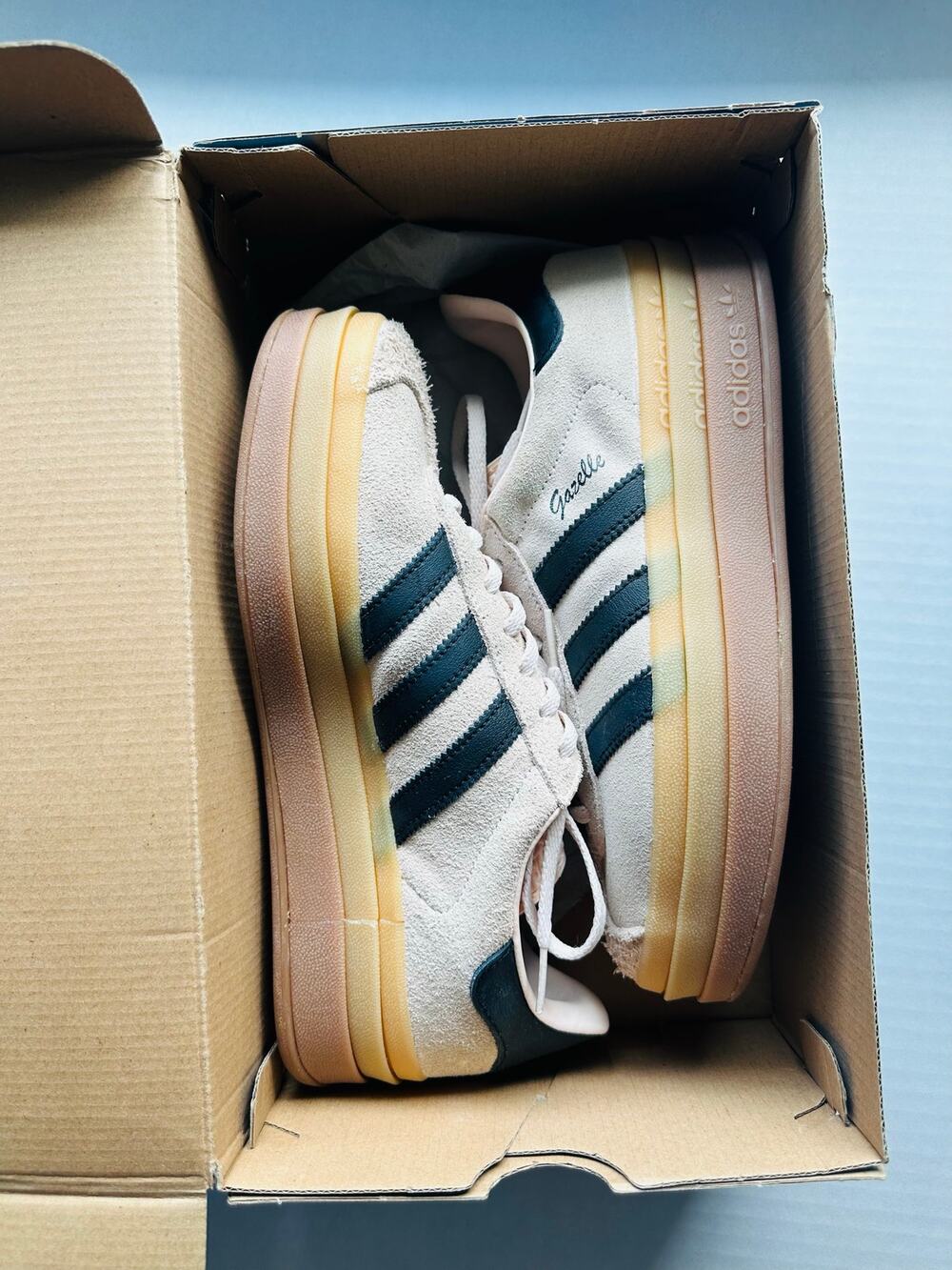 Adidas Gazelle Bold Shoes Style Code: IE0429 - Size 8